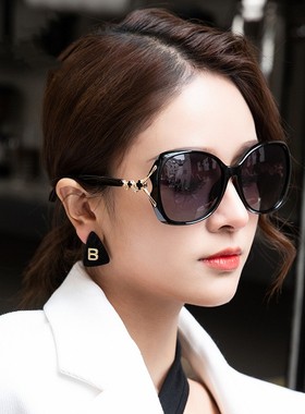 2026新款大框太阳眼镜女士防紫外线高级感防晒墨镜显脸小偏光开车