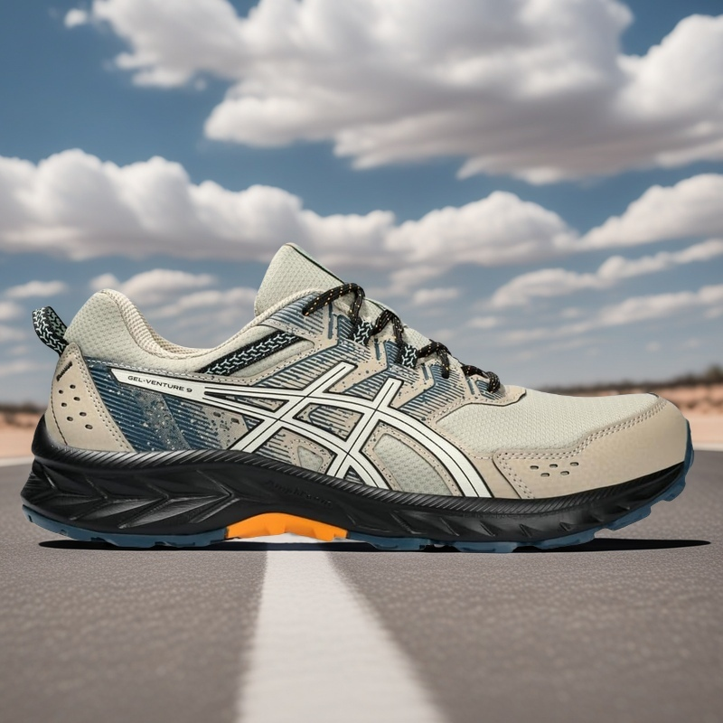 大码宽楦4e亚瑟士男跑鞋男鞋正品运动venture 9跑步鞋秋季马拉松