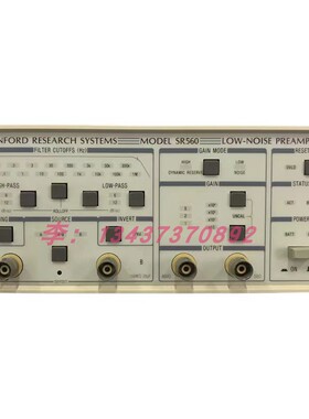 斯坦福SR560 SR570 SR620 SR625 SR810 830低噪声前置电压放大器