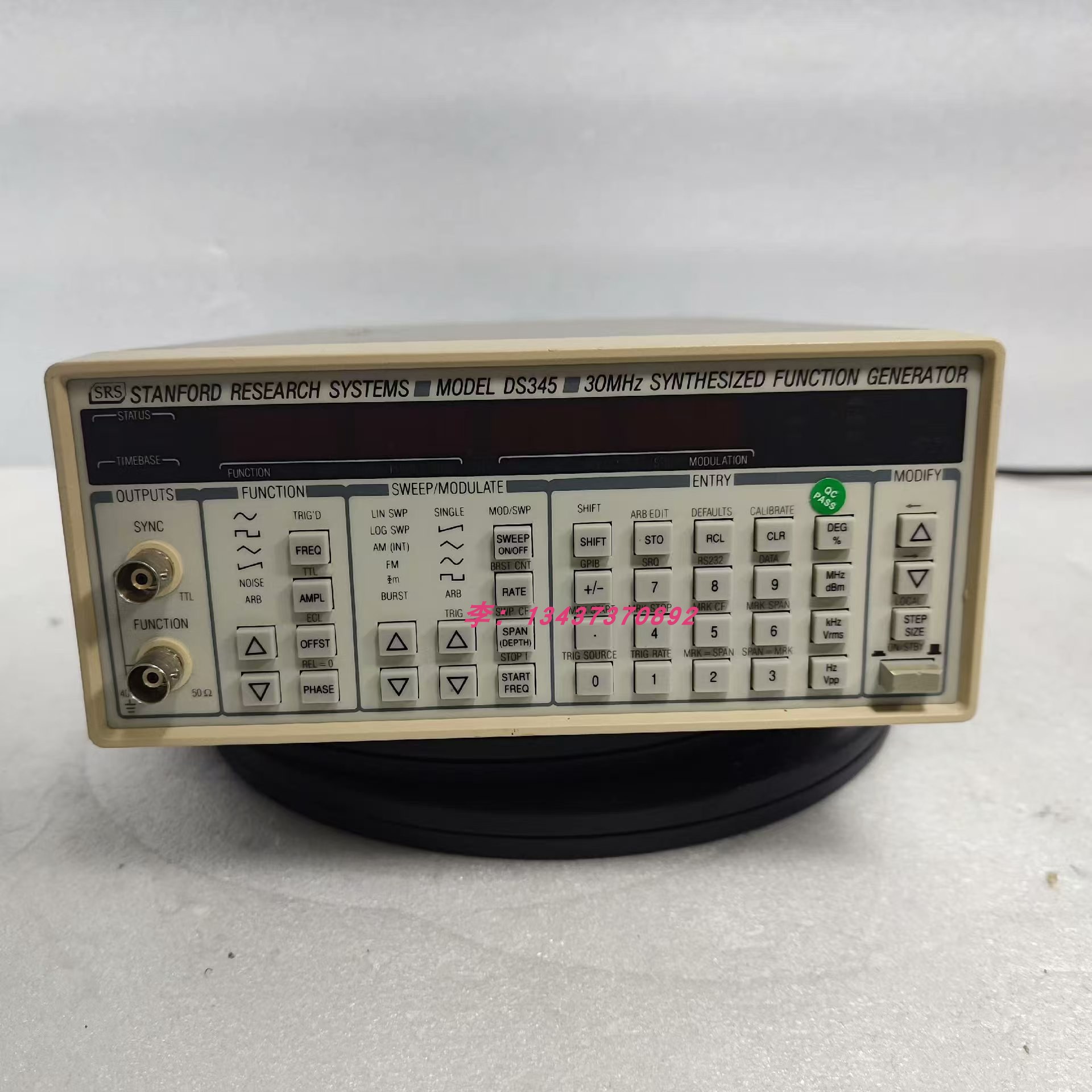 斯坦福DS345函数任意波形发生器