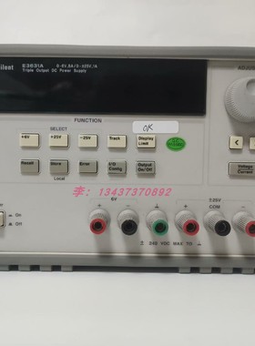 是德安捷伦E3631A E3645A E3646A E3647A E3648A E3649A直流电源