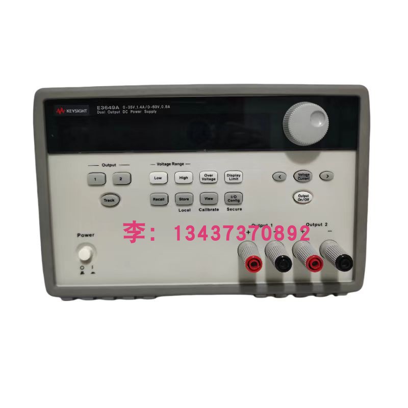 是德E3649A编程直流电源