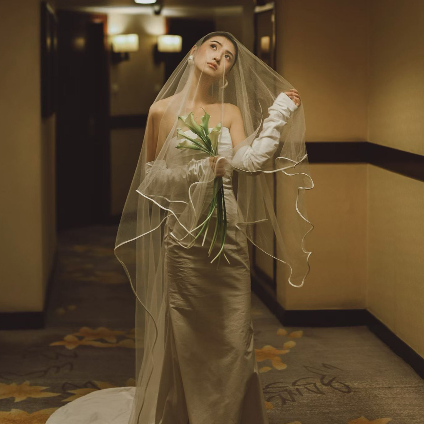 Mi唐手作婚礼头纱超透软纱新娘主婚纱领证求婚头纱高级感拍照出片,服饰配件/皮带/帽子/围巾,头纱,淘宝优惠券,粉丝福利购,淘宝优惠卷