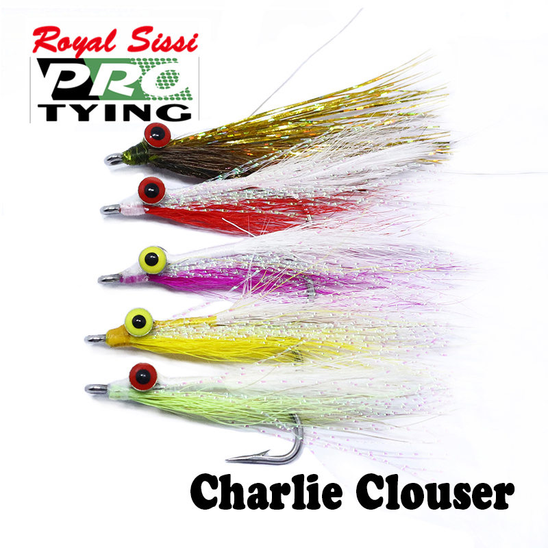 新品路亚钩 疯狂查理克劳泽 Charlie Clouser 1/0 手工绑制咸水钩