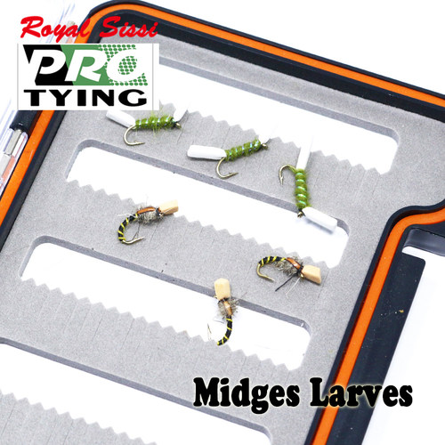 persuader蚊子幼虫若虫 飞钓钩midges larvae 马口白条路亚飞蝇饵