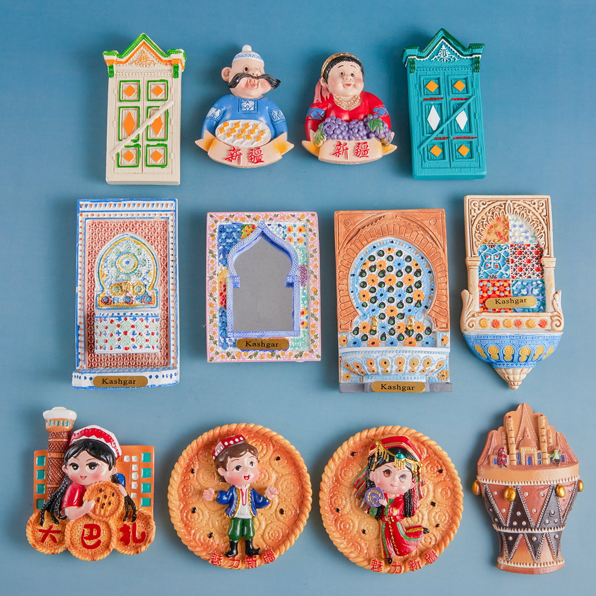 简欣冰箱贴新疆旅游纪念品礼品