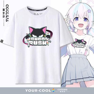 ive aLIVE和纱乐队同款cos短袖t恤男女夏季纯棉半袖二次元痛衣服