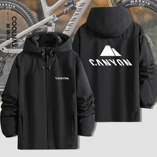 蚕蛹canyon工厂队公路车自行车骑行服冲锋衣夹克外套春秋套装衣服