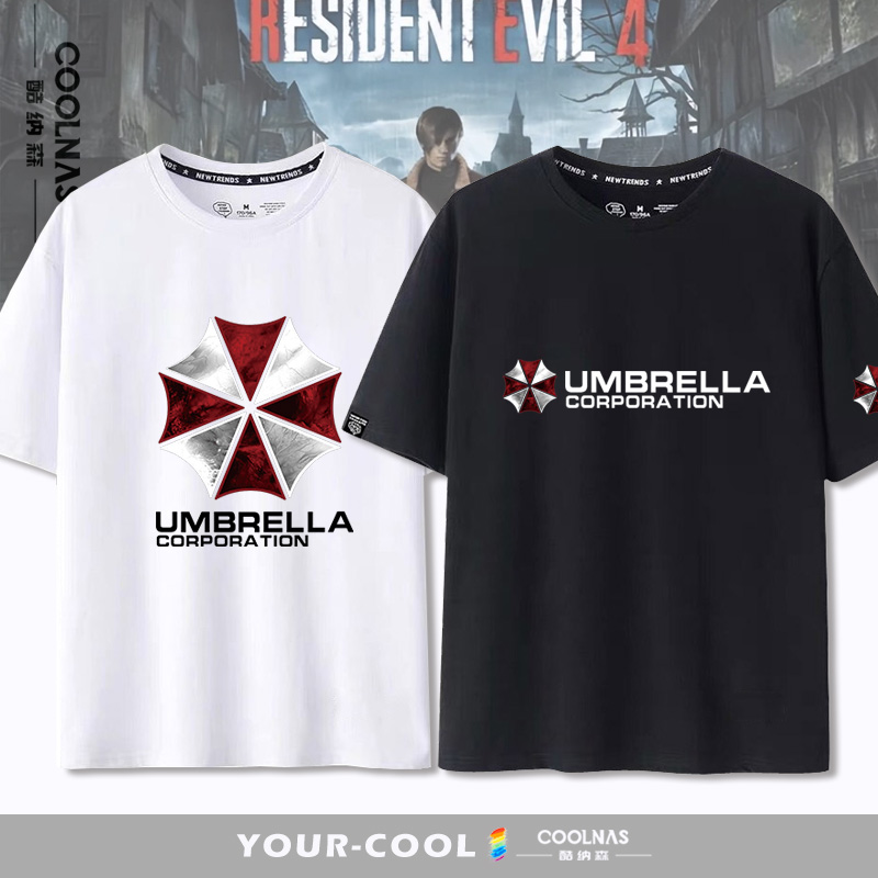 生化危机4游戏周边短袖T恤