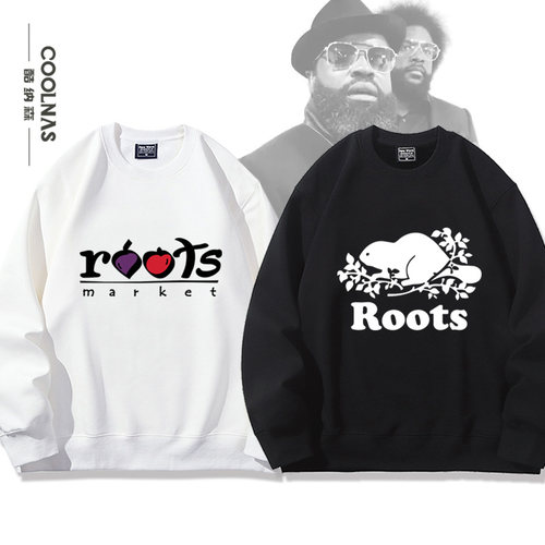 THE ROOTS乐队复古经典欧美说唱嘻哈hiphop圆领卫衣男女春秋上衣