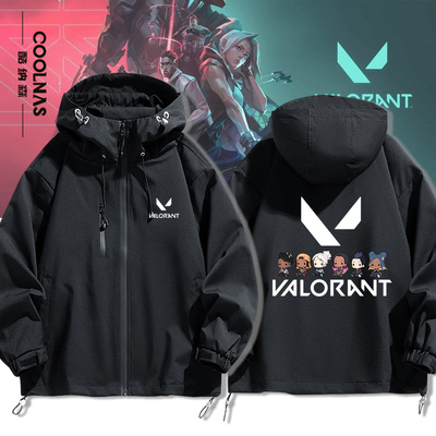 无畏契约瓦罗兰特芮娜冲锋衣夹克