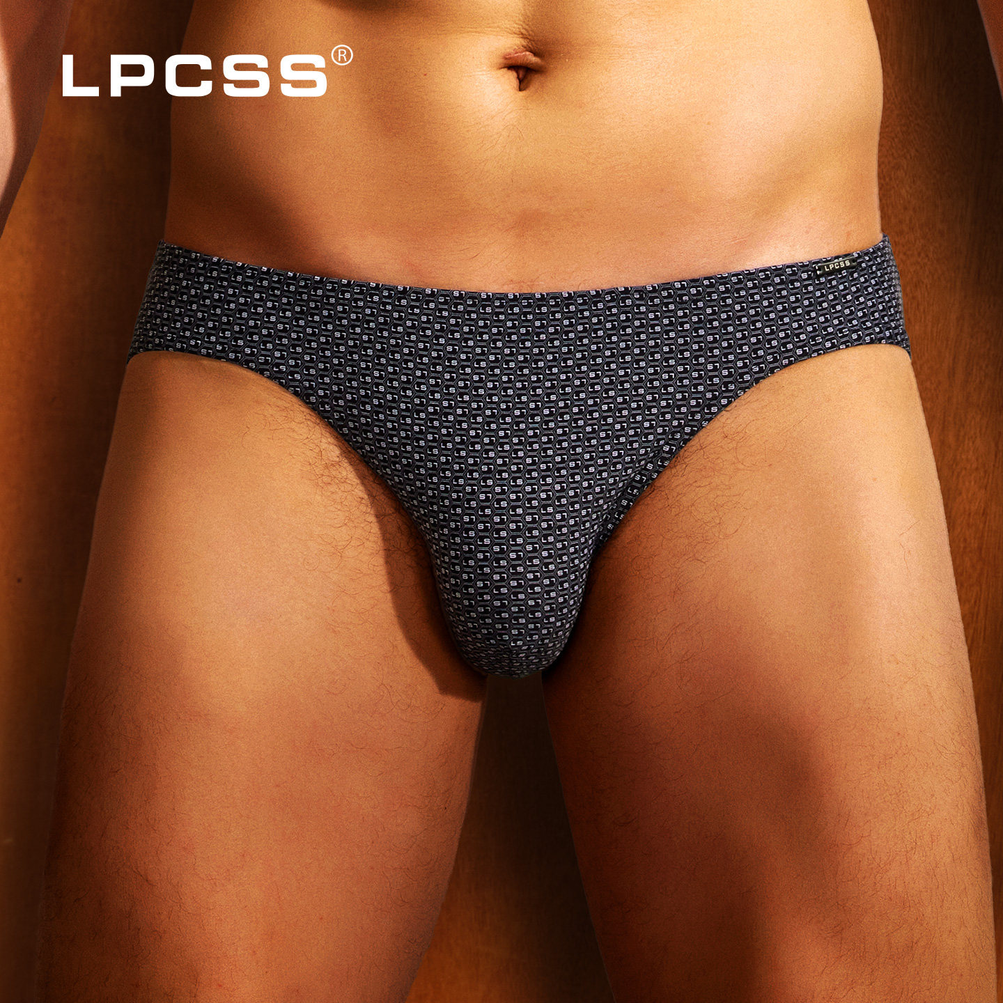 LPCSS品牌时尚印花男士内裤冰丝透气单层裆男三角裤低腰超细腰边,女士内衣/男士内衣/家居服,男三角内裤,淘宝优惠券,粉丝福利购,淘宝优惠卷