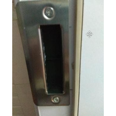 锁配件边条通用锁扣板不锈钢门锁