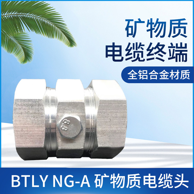 NG-A(BTLY)矿物质电缆终端头 防火绝缘接地端子 矿物质电缆接地卡图片