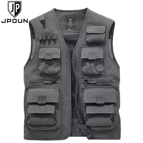 JPDUN吉普盾三旭服饰专卖店马甲薄款钓鱼坎肩摄影透气多口袋背心