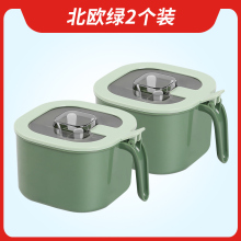 调料盒家用厨房四合一体多格大容量密封防潮组合装盐味精调味品罐