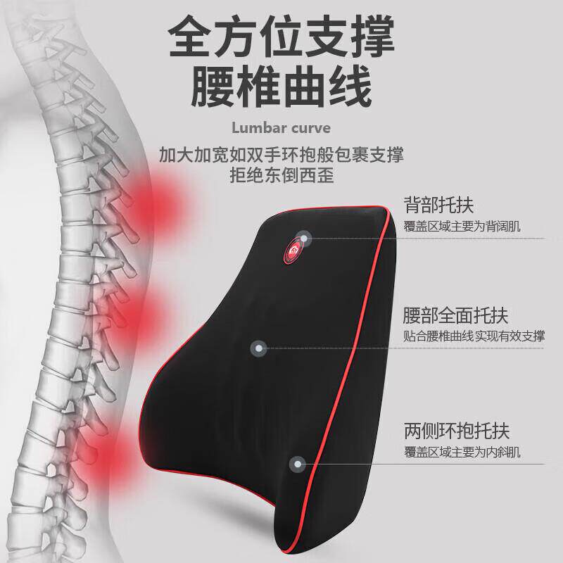 上山豹东风标致汽车头枕腰靠套装车载座椅护颈枕腰垫靠背垫靠枕20怎么看?