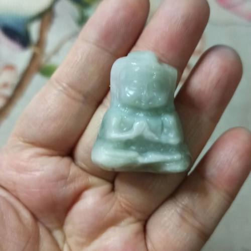 天然翡翠吊坠宝宝佛牌子佛公