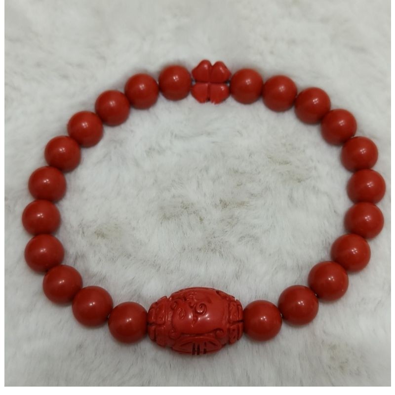 214天然朱砂手串红砂手链古龙回纹桶珠四叶草满48元包邮,珠宝/钻石/翡翠,DIY配件,淘宝优惠券,粉丝福利购,淘宝优惠卷