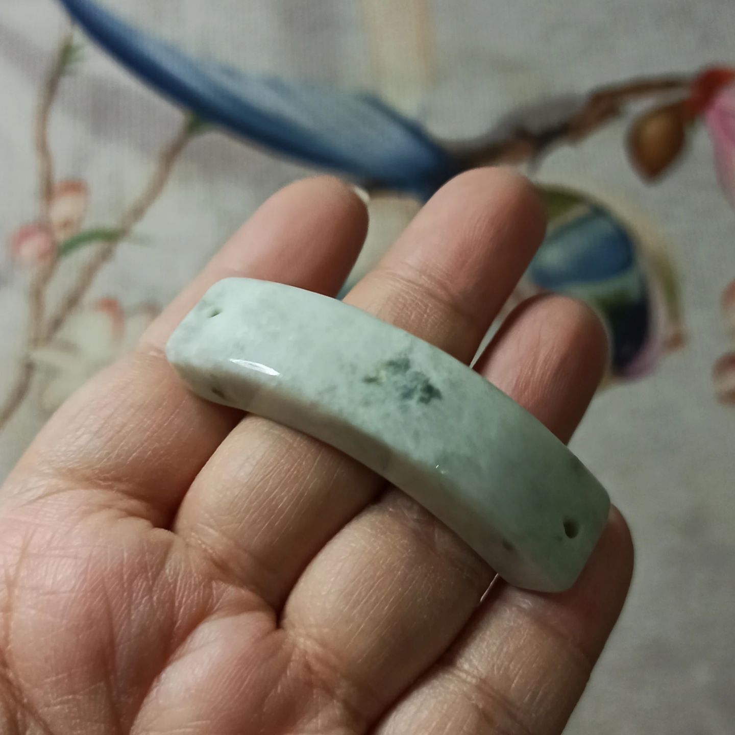 天然翡翠A货手链手排光面