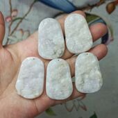 252缅甸天然翡翠山水牌吊坠白底卡39X26mm左右微瑕有棉满48元 包邮