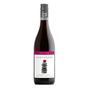 新西兰霍克斯湾红酒overstone马尔堡黑皮诺黑比诺干红葡萄酒750ml