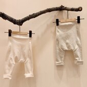 子外穿 男女宝宝高腰裤 新品 2025春秋韩国婴幼儿百搭纯棉大PP打底裤