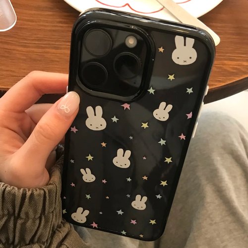 彩色星星米菲苹果17promax手机壳