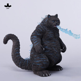 现货 JXK哥斯喵2.0 猫咪哥斯拉模型仿真动物哥吉拉手办摆件潮玩