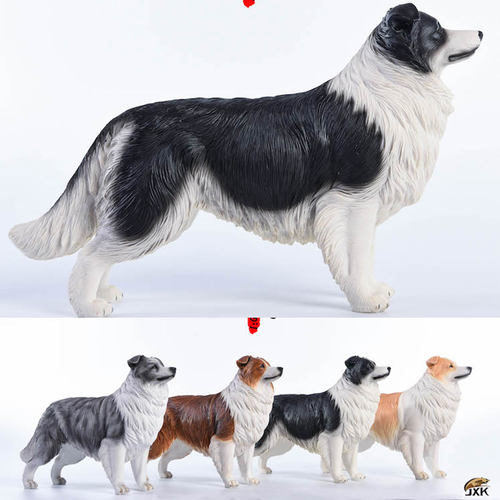 边牧摆件牧羊犬模型仿真狗模型