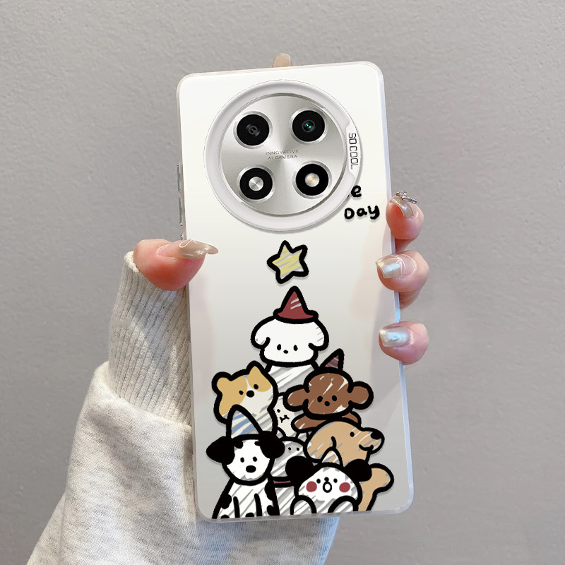 OPPOA25G版手机壳圣诞星星小狗