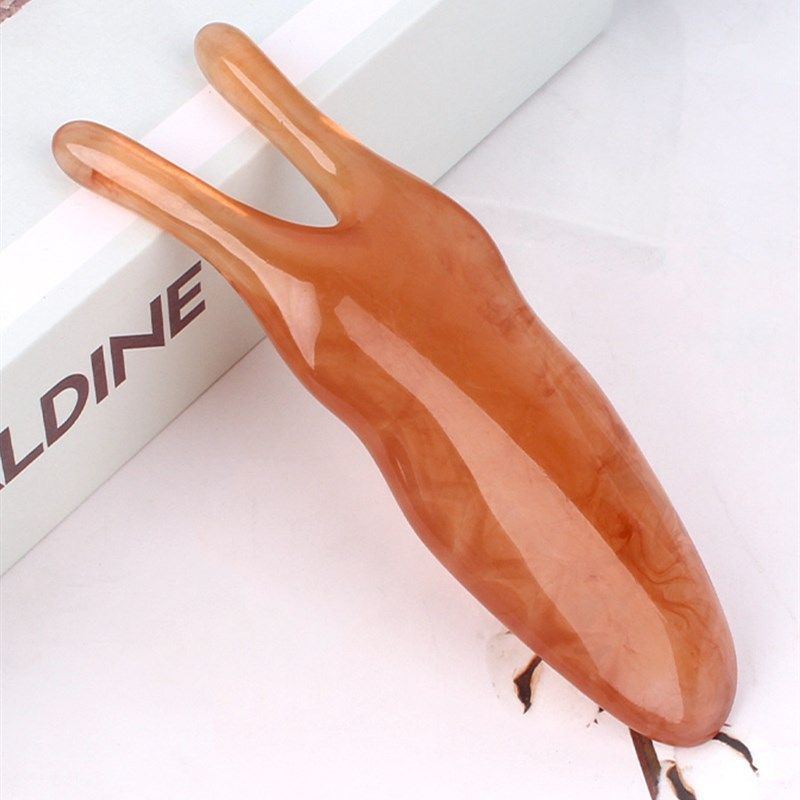 树脂美鼻刮面器 美容刮痧拨筋棒 脸眼部美容按摩棒刮鼻器