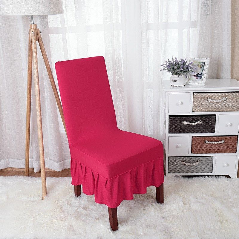通用百搭纯色裙摆椅套 弹力百褶酒店喜宴庆功宴等酒会专用椅套,居家布艺,椅套/椅垫,淘宝优惠券,粉丝福利购,淘宝优惠卷