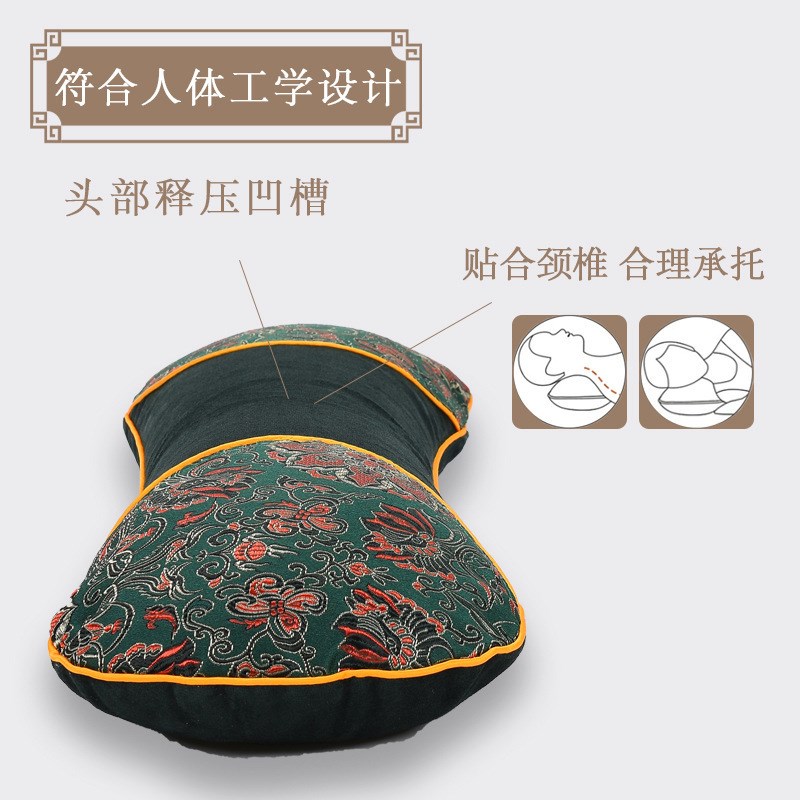 艾草枕头艾绒枕头艾灸艾叶家用绒布手工制品护颈艾灸枕骨头枕