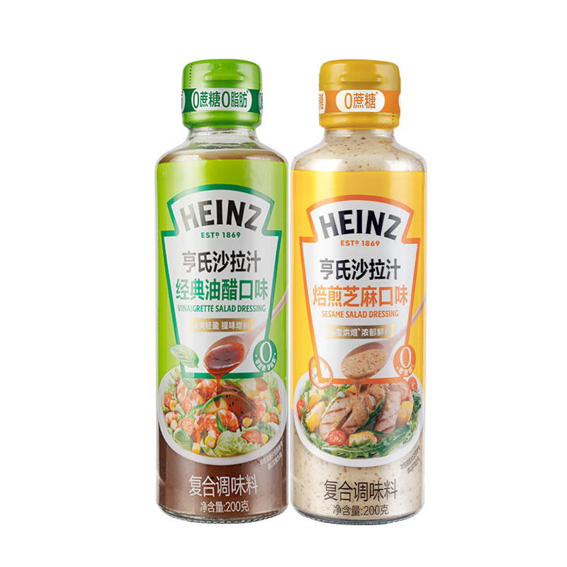 亨氏0蔗糖健身轻食酱料调味