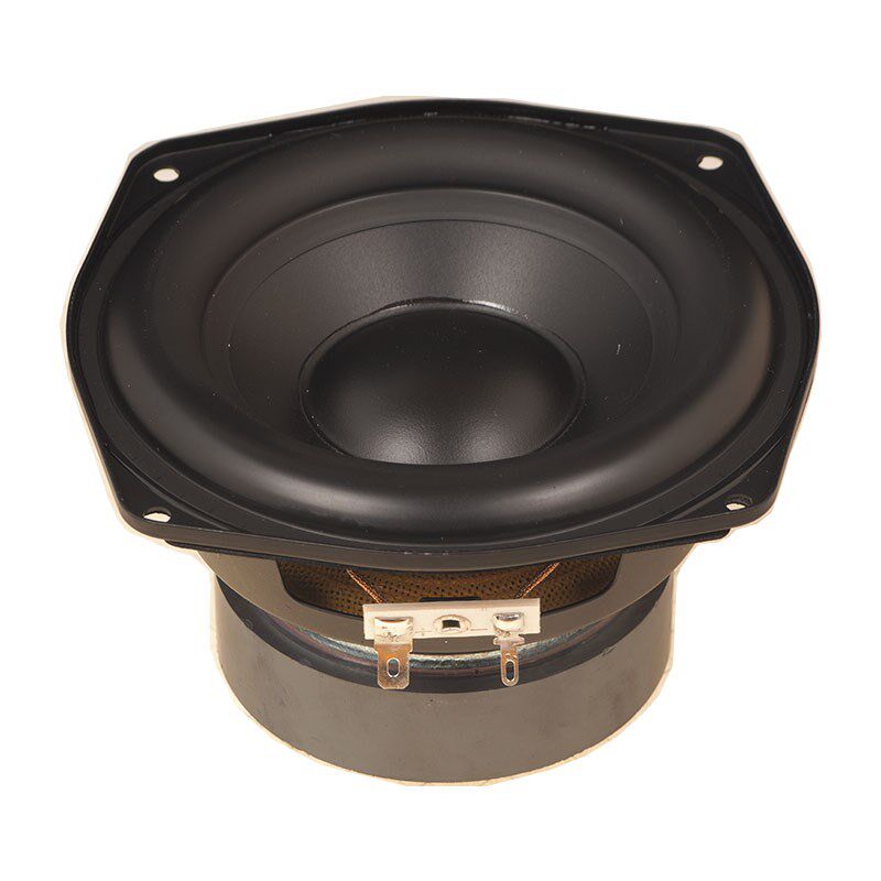 汽车音箱4.5寸中低音喇叭双音圈2欧40W扬声器户外改装发烧音响