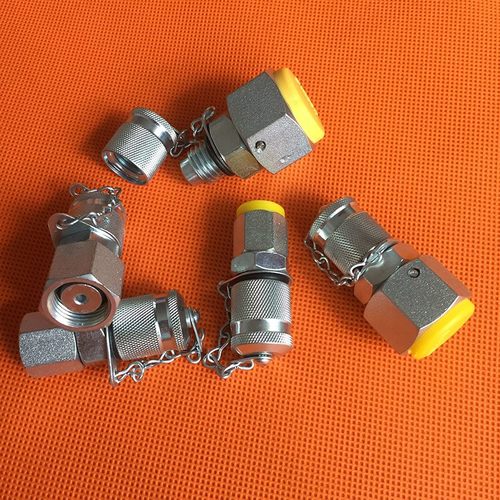 24度锥测压接头挖掘机液压测压软管压力表测试接头穿钢丝油管接头