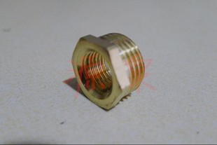 20X1.5 铜接头补心14X1.5 4分 压力表转换接头 内外丝转换