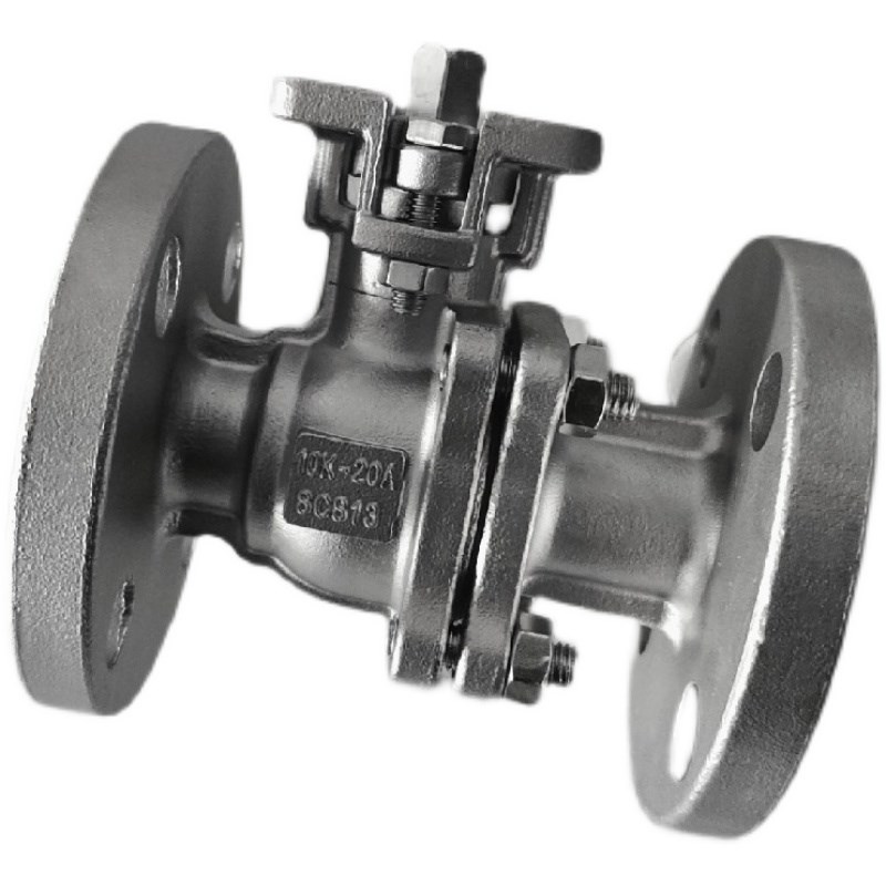 Q41F-10K不锈钢日标高平台法兰球阀阀门气动304 SCS13硅溶胶精铸