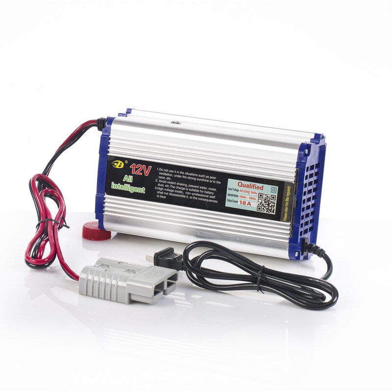 正波叉车电瓶充电器12V24V扫洗地机全半电动堆高车智能通用充电