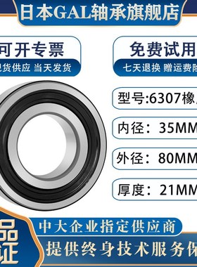 日本进口轴承6307正品6308高温6309 6310电机6311高速6312RS6313Z