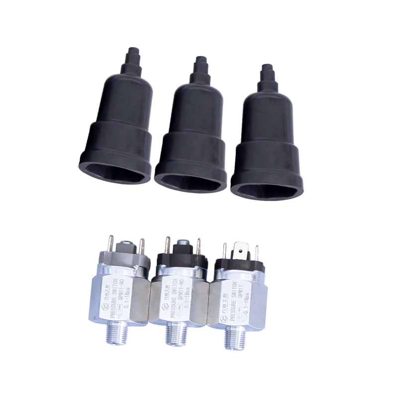 膜片式可调压力开关QPmM10 11-NO NC QPF-1常开常闭一体式纯铜触