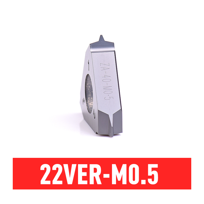 40度蜗杆螺纹刀片立装22VER 0.5 M3.0 1 1.25 1.5 2 2.5螺纹刀片