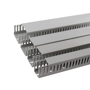 5050 散卖灰色PVC行线槽3025 5025 4040 8050配电箱阻燃线 303u0