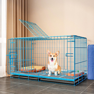 狗笼子小型犬中带厕所分