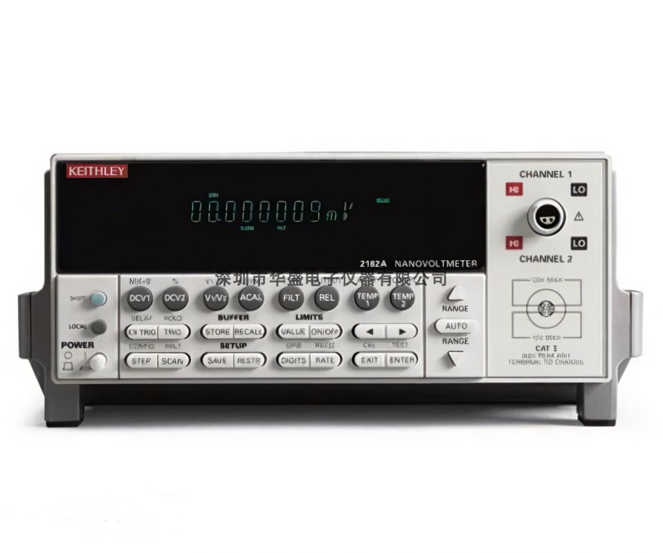 Keithley吉时利2182A 纳伏表 双通道 稳定的低噪声电压测量