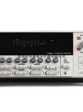 Keithley吉时利2182A 纳伏表 双通道 稳定的低噪声电压测量