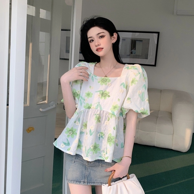 实拍夏胖MM刺绣上衣白色设计感套头百搭洋气镂空短袖衫M-4XL200斤