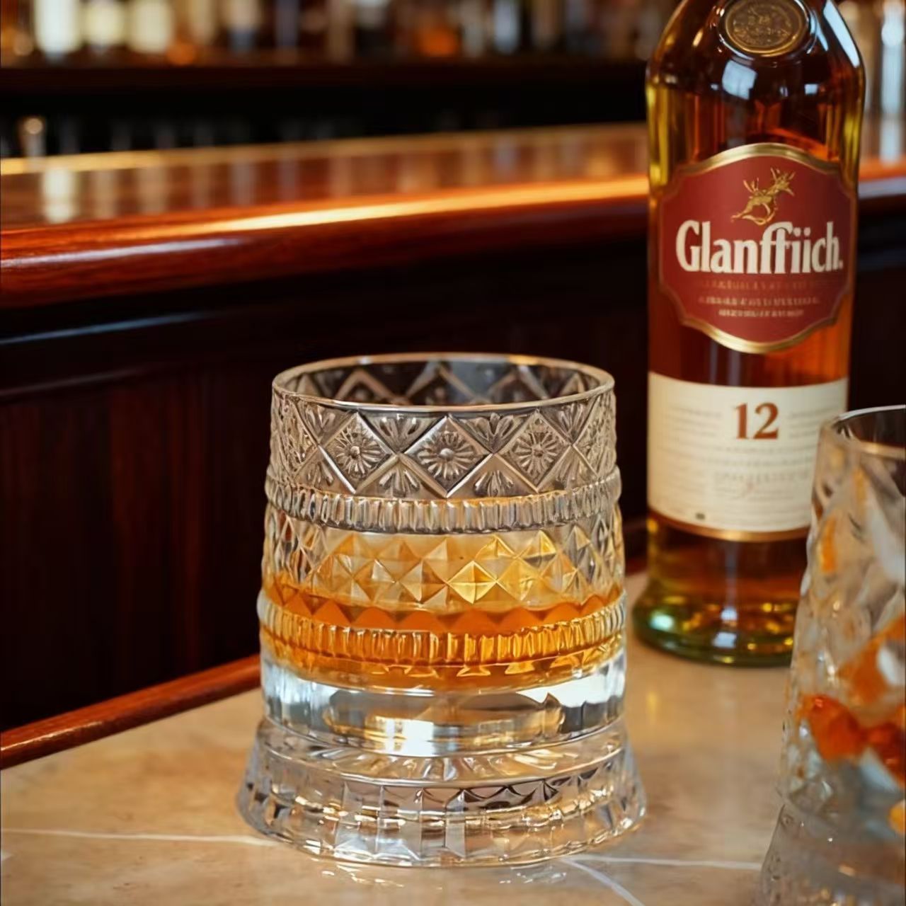 网红创意转转杯旋转玻璃杯