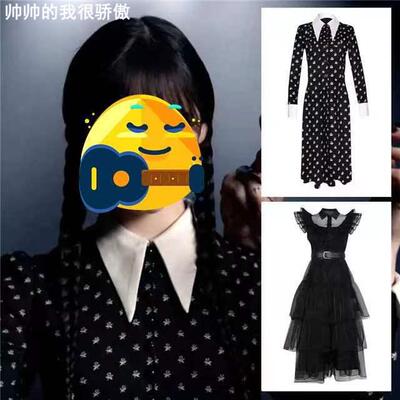 Halloweenblackchiffondress纱裙